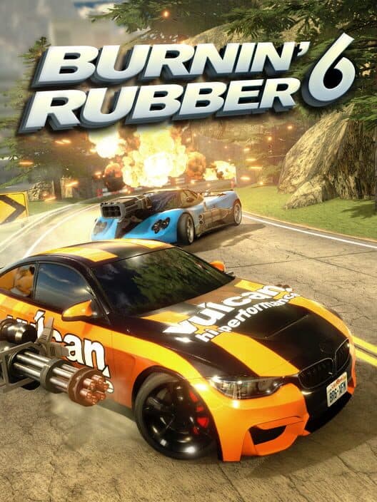Burnin' Rubber 6 cover art