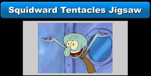 Squidward Tentacles Jigsaw cover art