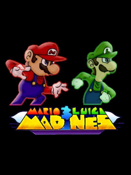 Mario & Luigi MAD NES cover art