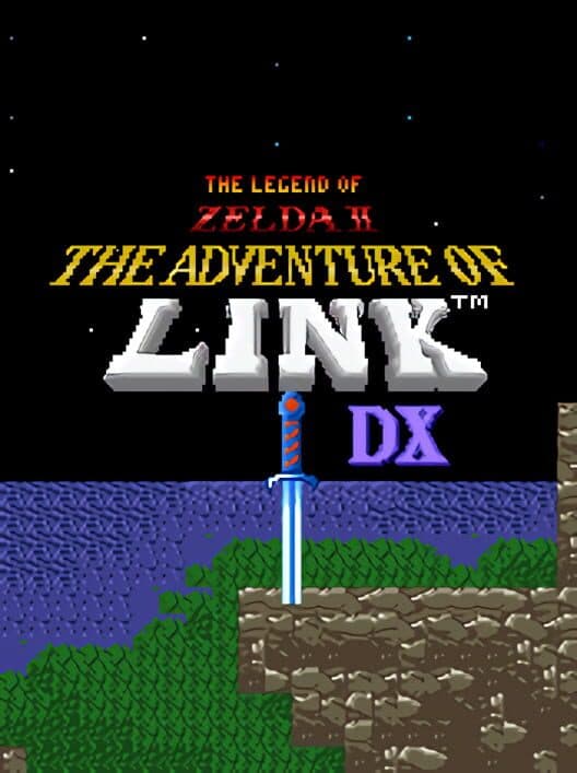 Zelda 2 DX cover art