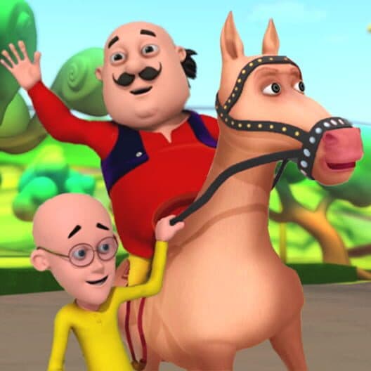 Motu Patlu Horse Riding cover art