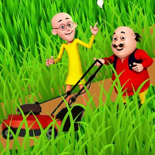Motu Patlu Mow My Garden cover art