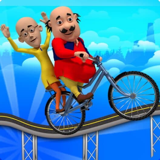 Motu Patlu Hills Biking cover art