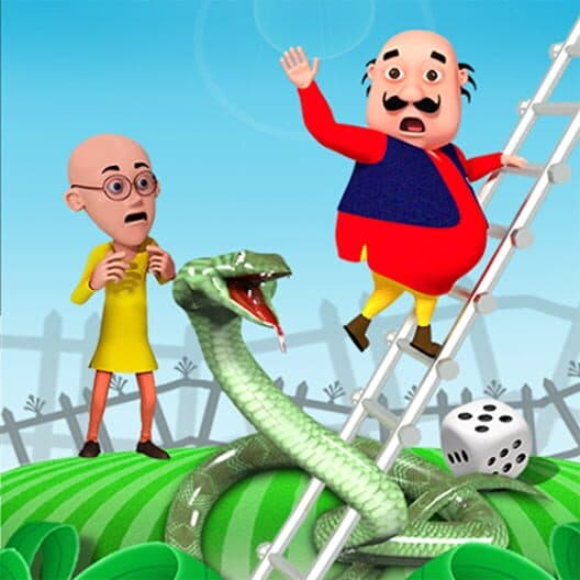Motu Patlu Snake & Ladder cover art