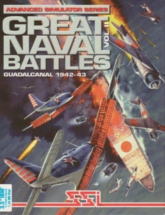 Great Naval Battles Vol. II: Guadalcanal 1942-43 cover art