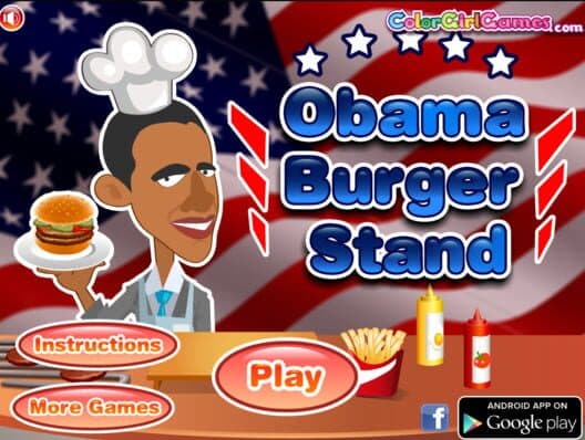 Obama Burger Stand cover art