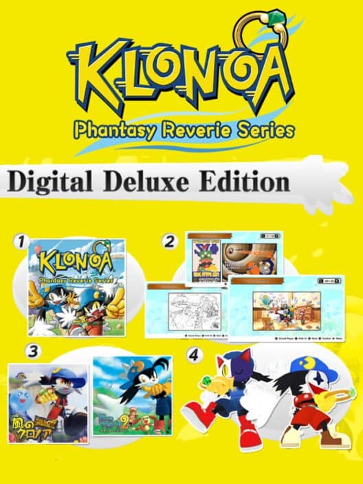 Klonoa Phantasy Reverie Series: Digital Deluxe Edition cover art