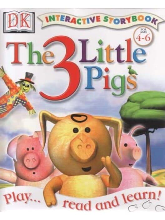 DK Interactive Storybook: The 3 Little Pigs cover art