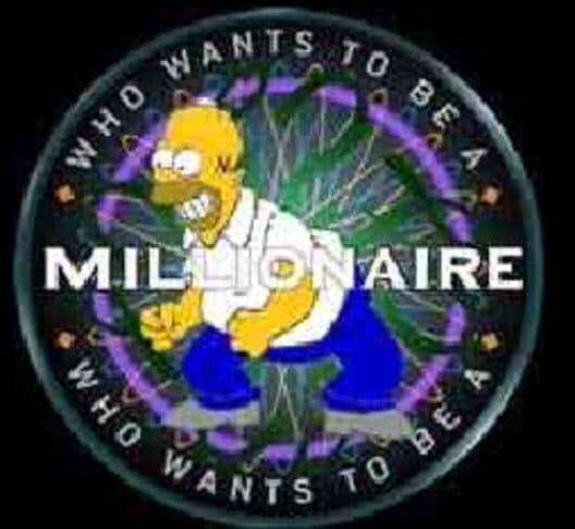 Simpsons Millionaire cover art