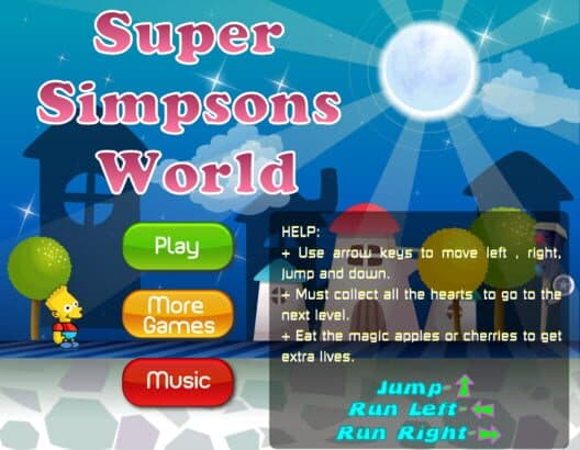 Super Simpsons World cover art