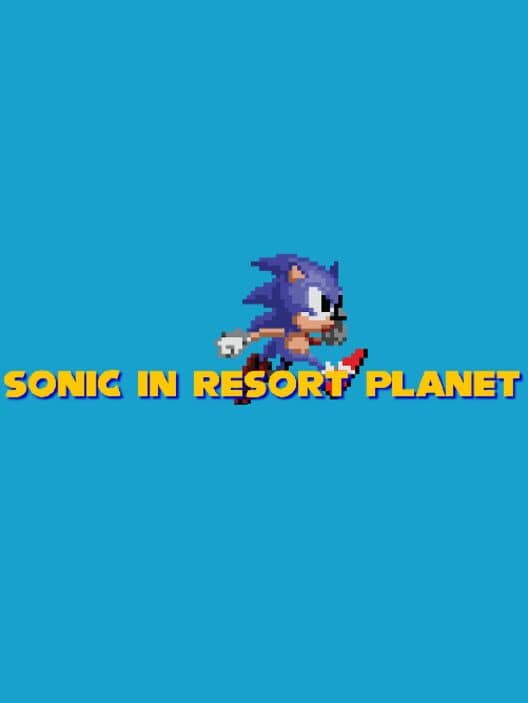 Sonic in Resort Planet cover art