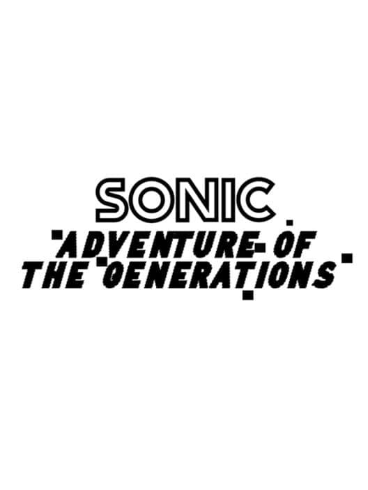 Sonic Adventure of the Generations cover art