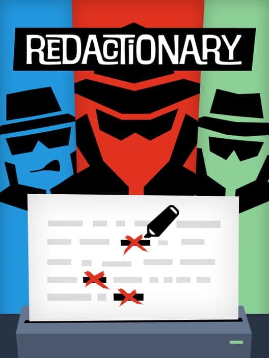 Redactionary cover art