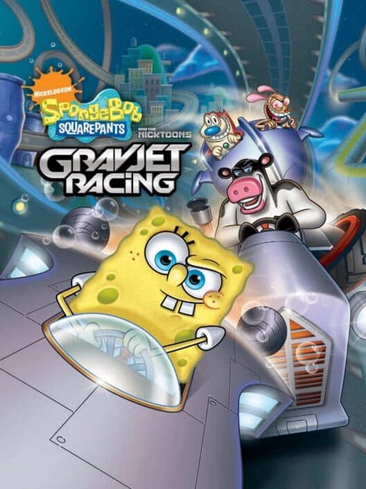 SpongeBob SquarePants and the Nicktoons Gravjet Racing cover art