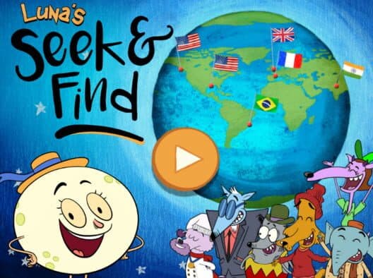 Luna's Seek and Find cover art