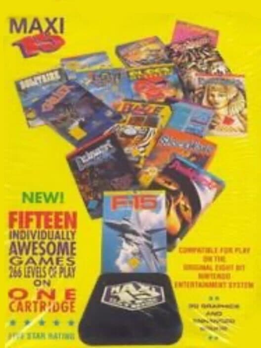 Maxivision 15 in 1 cover art