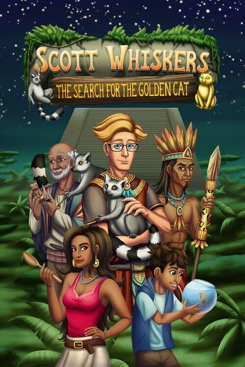 Scott Whiskers: The Search for the Golden Cat cover art