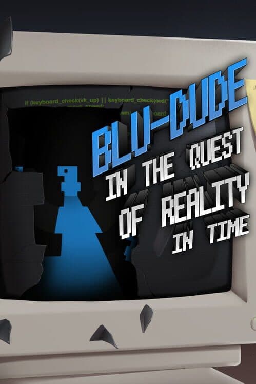 Blu-dude in the Quest of Reality in Time cover art