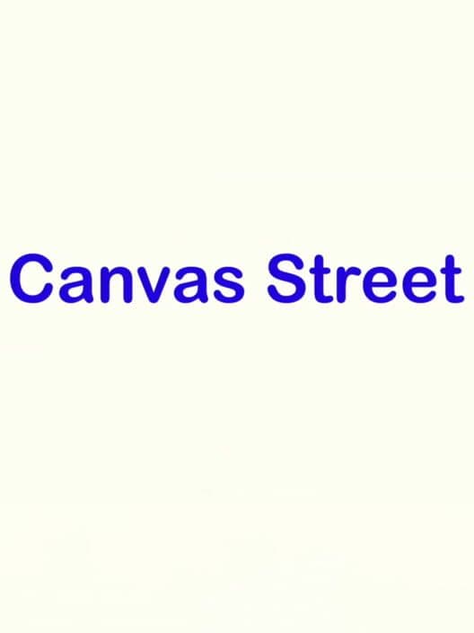 Canvas Street cover art