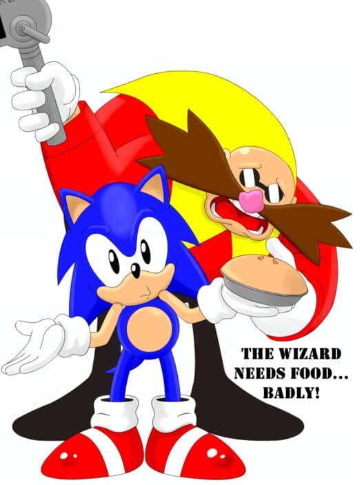 The Wizard Needs Food, Badly! cover art