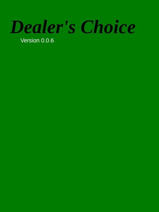 Dealer's Choice cover art