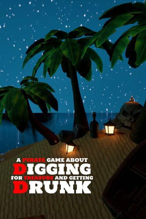 A Pirate Game About Digging for Treasure and Getting Drunk cover art