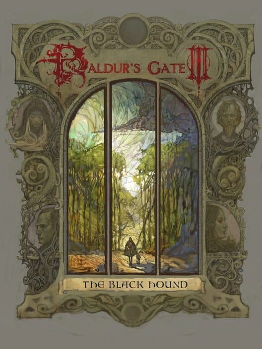 Baldur's Gate III: The Black Hound cover art