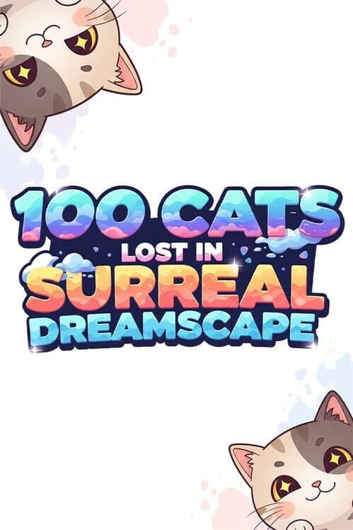 100 Cats Lost in Surreal Dreamscape cover art