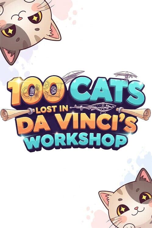 100 Cats Lost in Da Vinci’s Workshop cover art