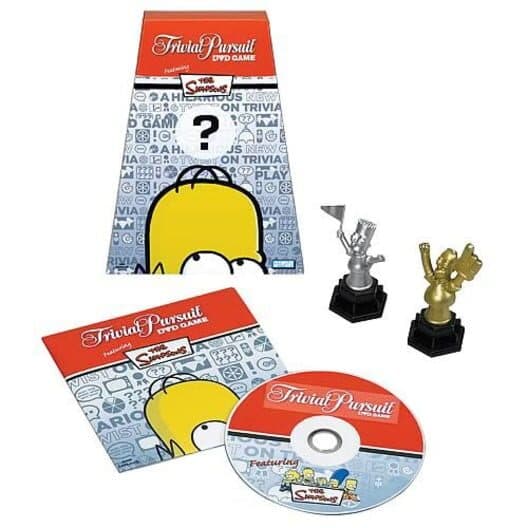 Trivial Pursuit Featuring The Simpsons cover art
