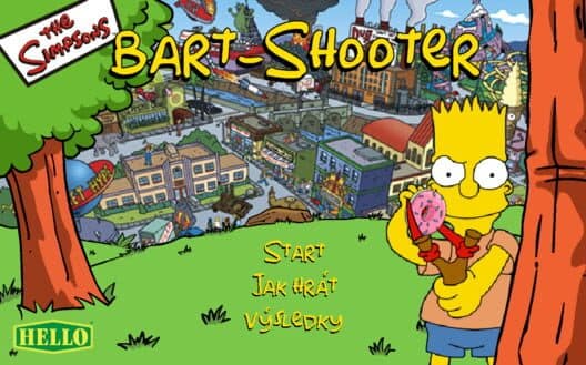 The Simpsons Bart-Shooter cover art