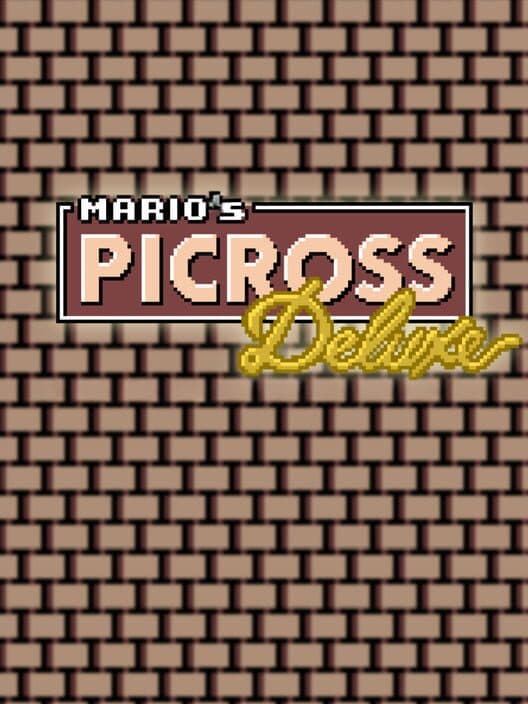 Mario's Picross Deluxe cover art