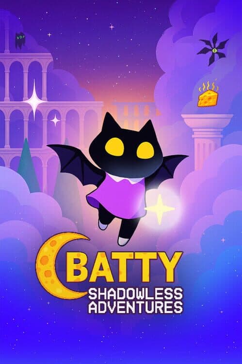 Batty Shadowless Adventures cover art