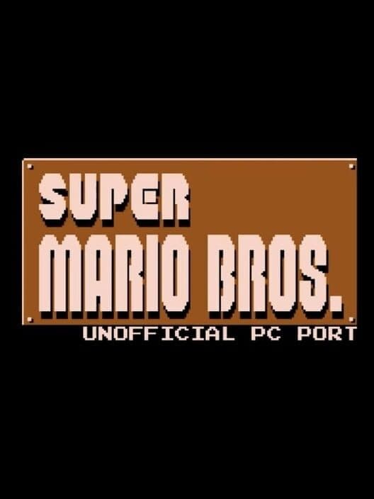 Super Mario Bros: Unofficial PC Port cover art