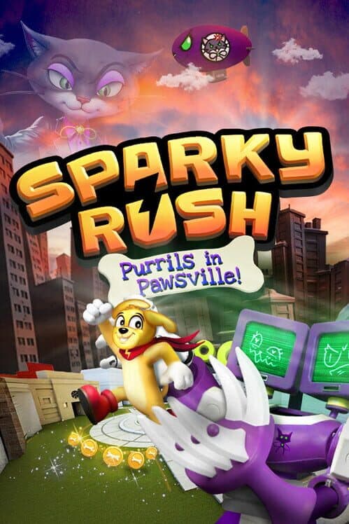 Sparky Rush: Purrils in Pawsville! cover art