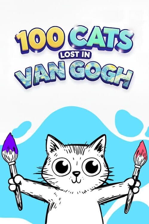 100 Cats Lost in Van Gogh’s Brushstrokes cover art