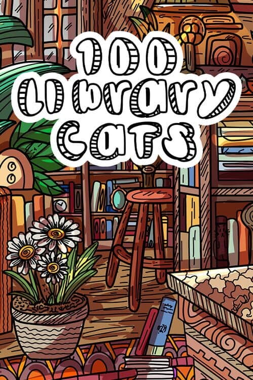 100 Library Cats cover art