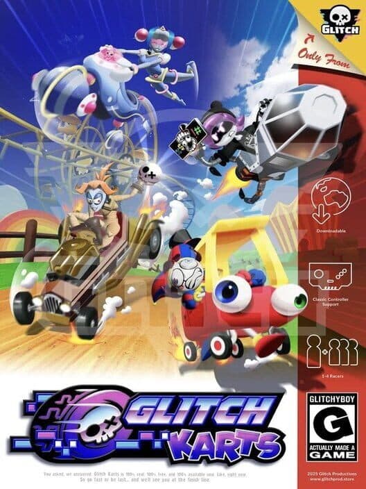 Glitch Karts cover art