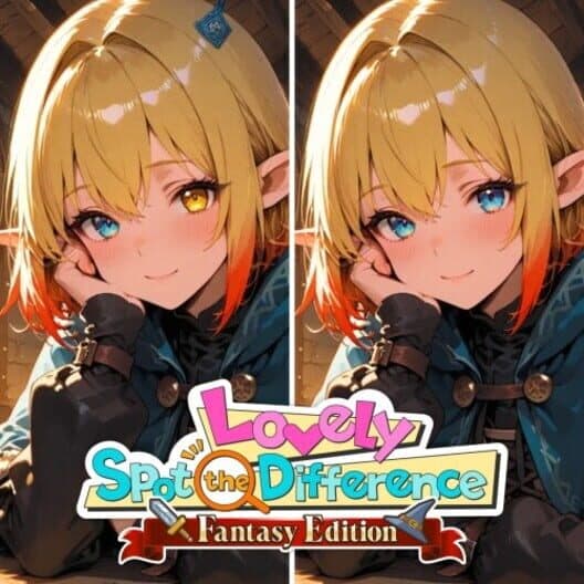 Lovely Spot the Difference Fantasy Edition cover art