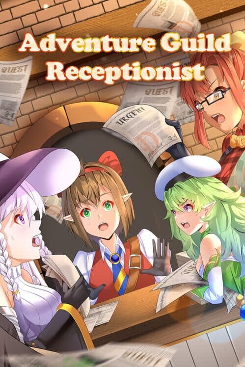 Adventure Guild Receptionist cover art
