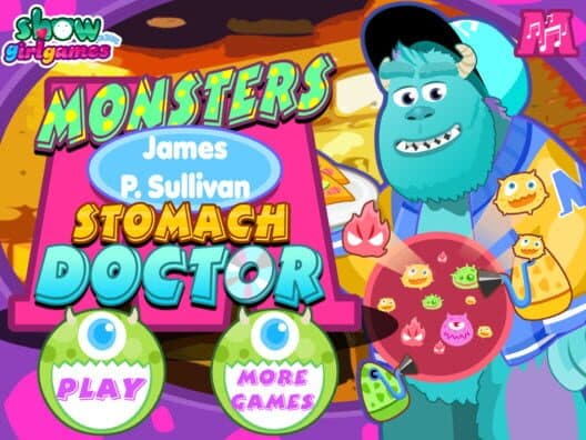 Monsters James P. Sullivan Stomach Doctor cover art