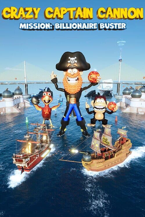 Crazy Captain Cannon: Mission - Billionaire Buster cover art