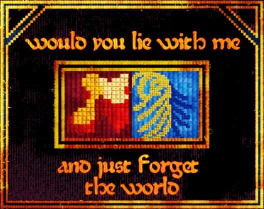 Would You Lie with Me and Just Forget the World cover art