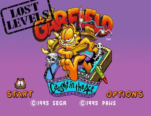 Garfield: Caught in the Act - Lost Levels cover art