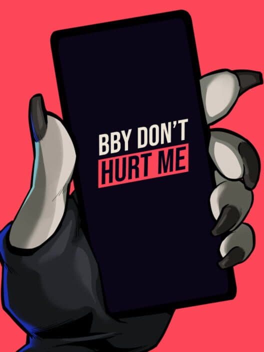 Bby don't hurt me cover art