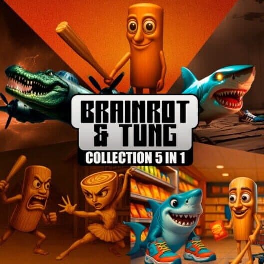 Brainrot & Tung Collection 5 in 1 cover art