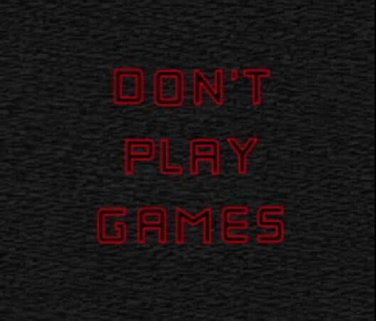 Don't Play Games cover art