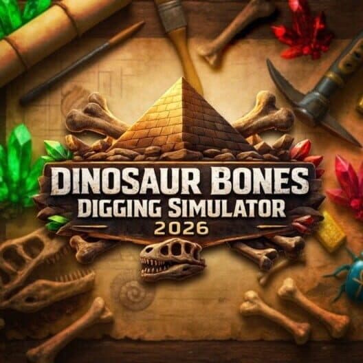 Dinosaur Bones Digging Simulator 2026 cover art