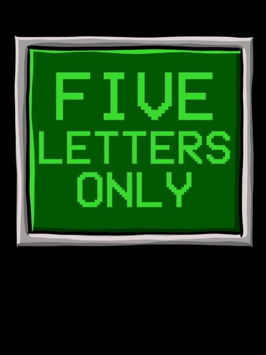 Five Letters Only cover art
