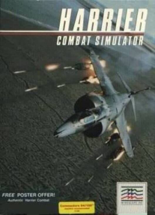 Harrier Combat Simulator cover art
